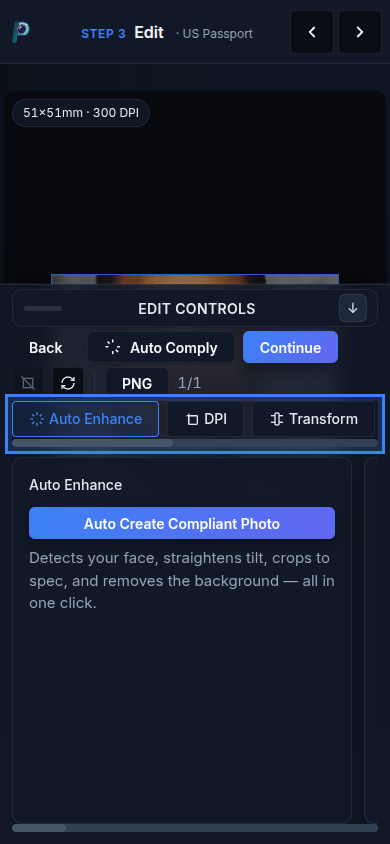 Mobile edit expanded sheet